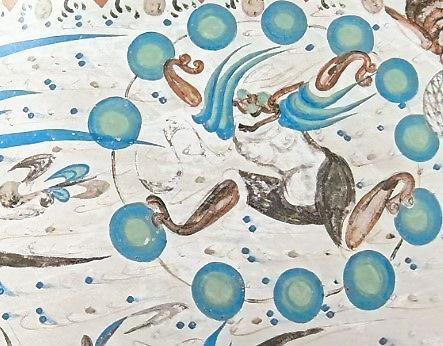 雷公形象　莫高窟第285窟　西魏