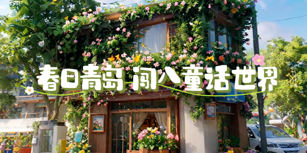 凤凰视频|春风一吹，青岛这条街就变成了童话世界！