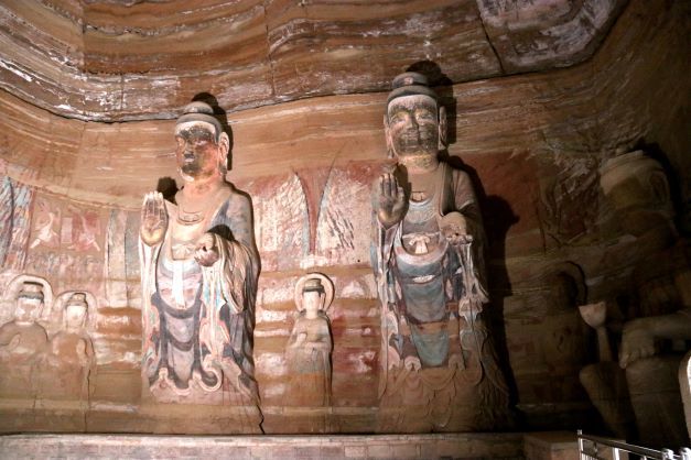 北石窟寺(西峰区融媒体中心 供图)