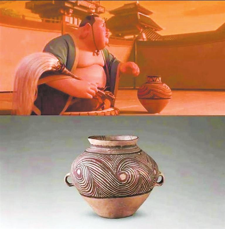 旋涡纹彩陶罐（本版图片均为资料图）