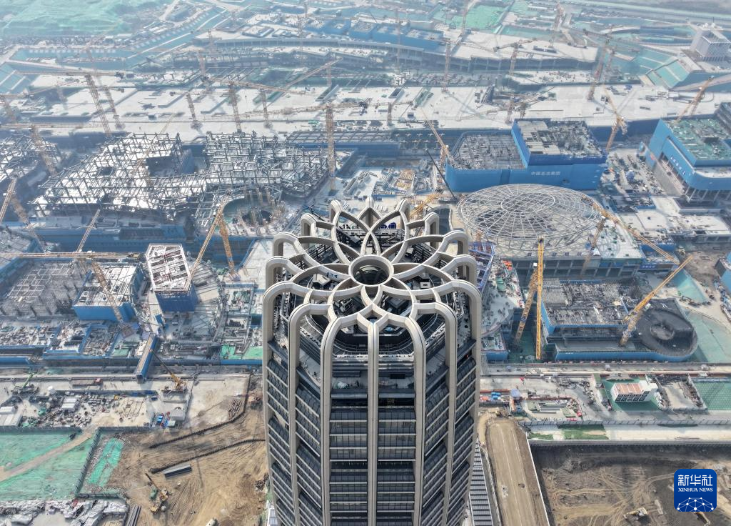 河北雄安新区高质量建设的春日律动凤凰网河北_凤凰网