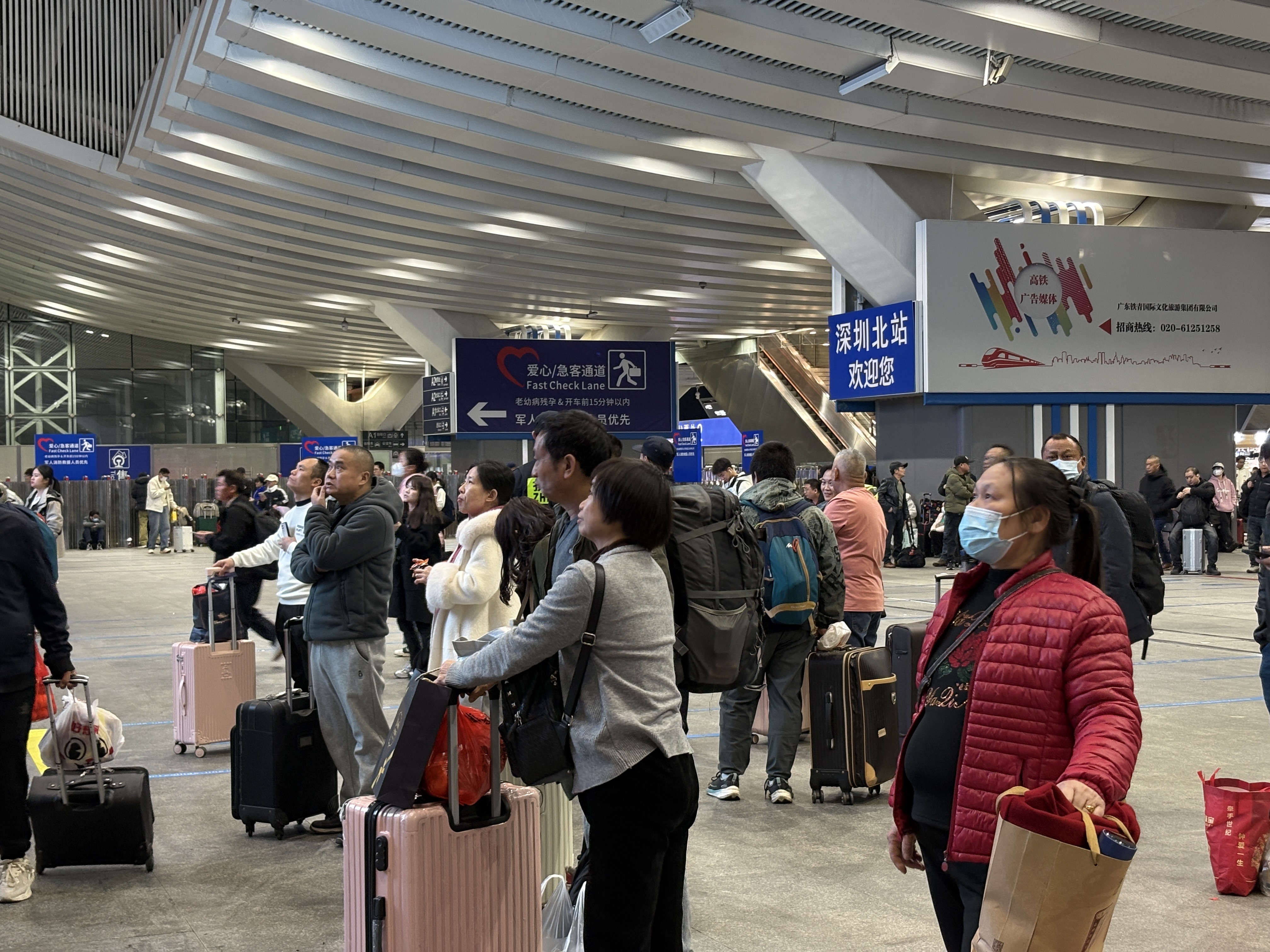 深圳铁路春运40天到发旅客超2100万人次，创历年新高