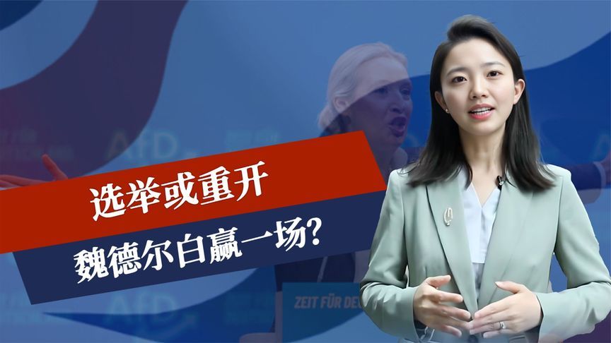 选举或重开，魏德尔白赢一场？联盟党赌注加码，中方接到联手信号