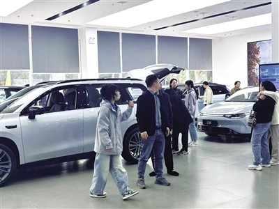 新能源汽車市場銷售火熱