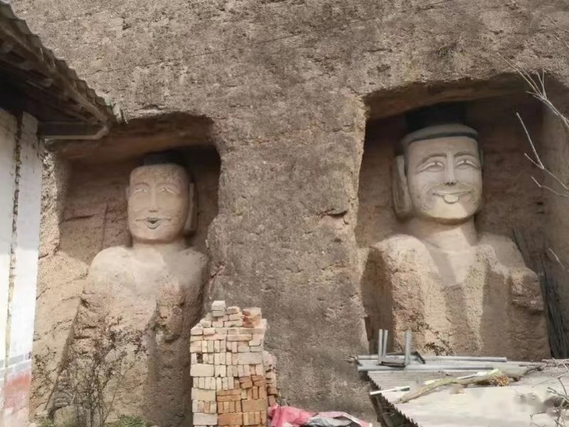 法镜寺石窟(西和县融媒体中心 供图)