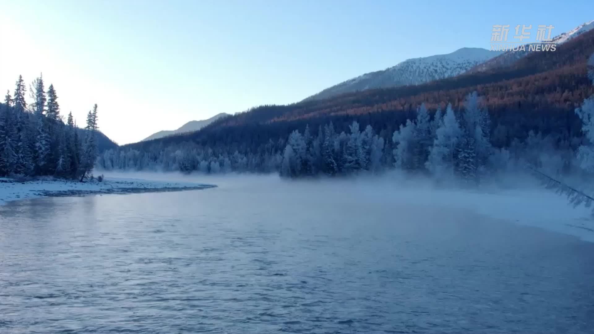 在禾木村探寻阿勒泰冰雪经济“热动力”