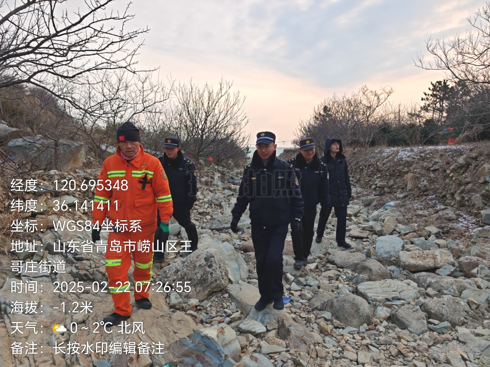 崂山风景区加强巡逻检查力度,守护高火险期山林安全