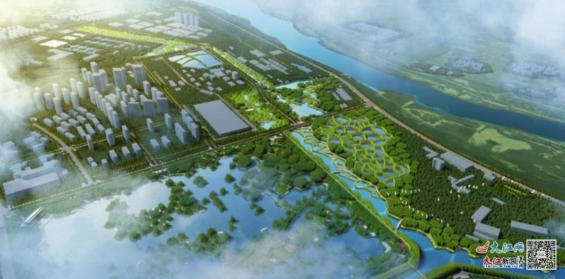 尾水公园效果图