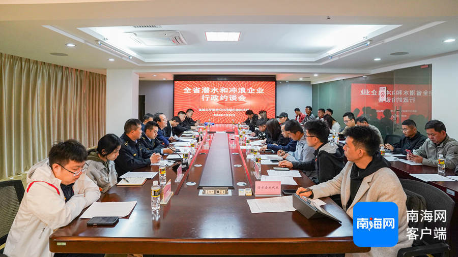 会议现场。海南省旅文厅供图