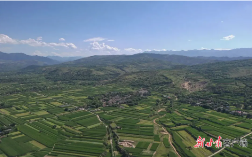 △寺洼遗址及周边地貌