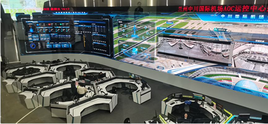 兰州中川国际机场T3联合运控中心　摄影/刘孟宇