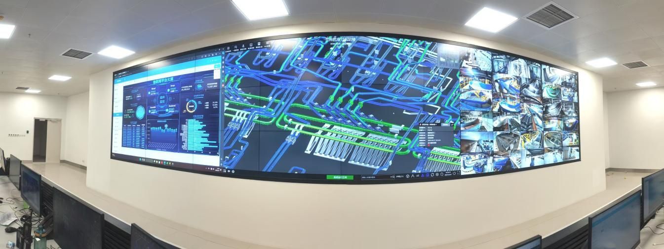 兰州中川国际机场T3三维全景行李系统　摄影/张斌