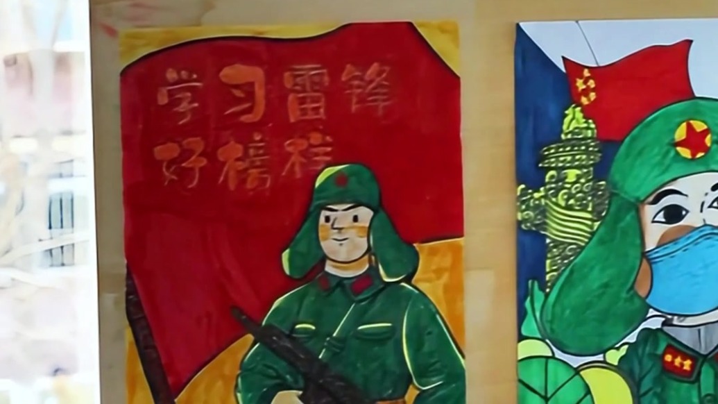 金川区学雷锋志愿服务集市暖人心　居民好评+1+1