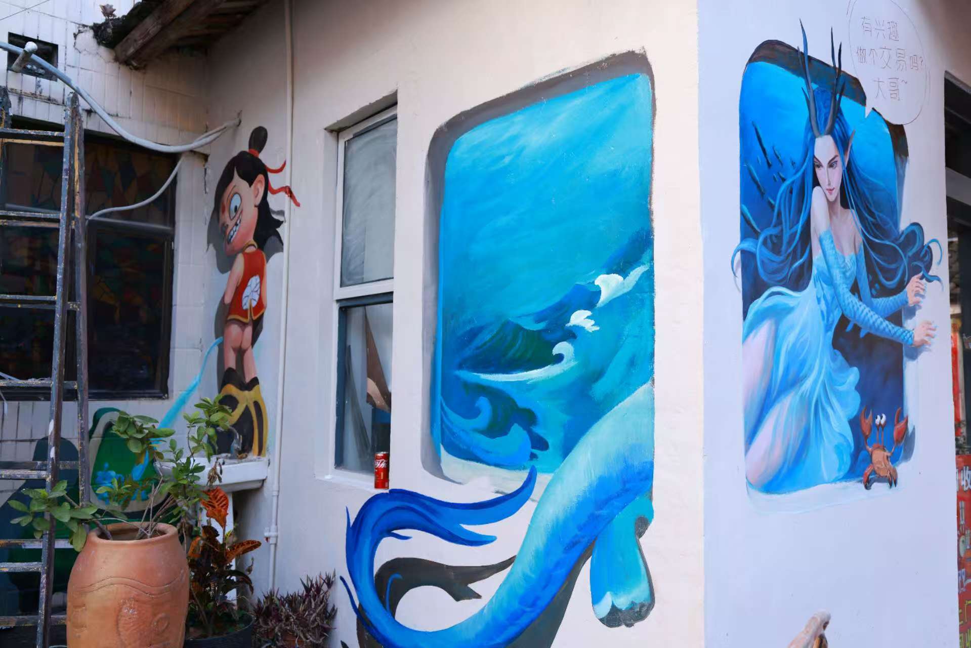 国潮新风尚！上围艺术村哪吒主题活动引爆传统文化热潮