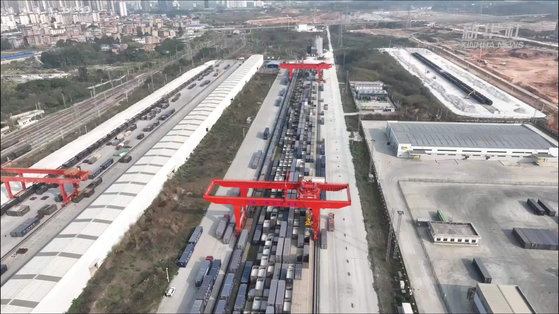 前2月广西始发中越班列发运量同比增长753%