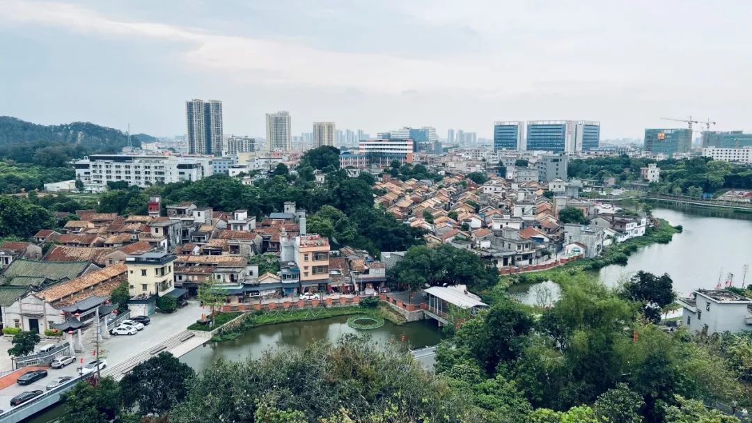 东坑镇丁彭黄片区建设实景图