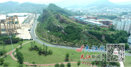 彭泽县狮子山生态修复项目(彭泽县自然资源局供图)