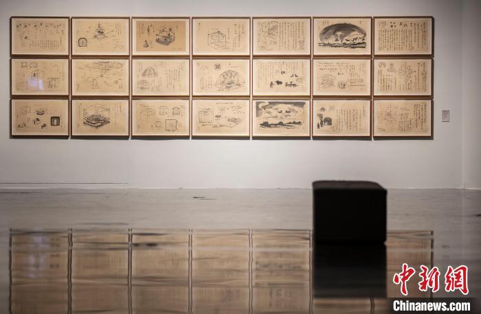“谢晓泽新作展——历史的琥珀：敦煌藏经洞再想象”启幕　主办方供图
