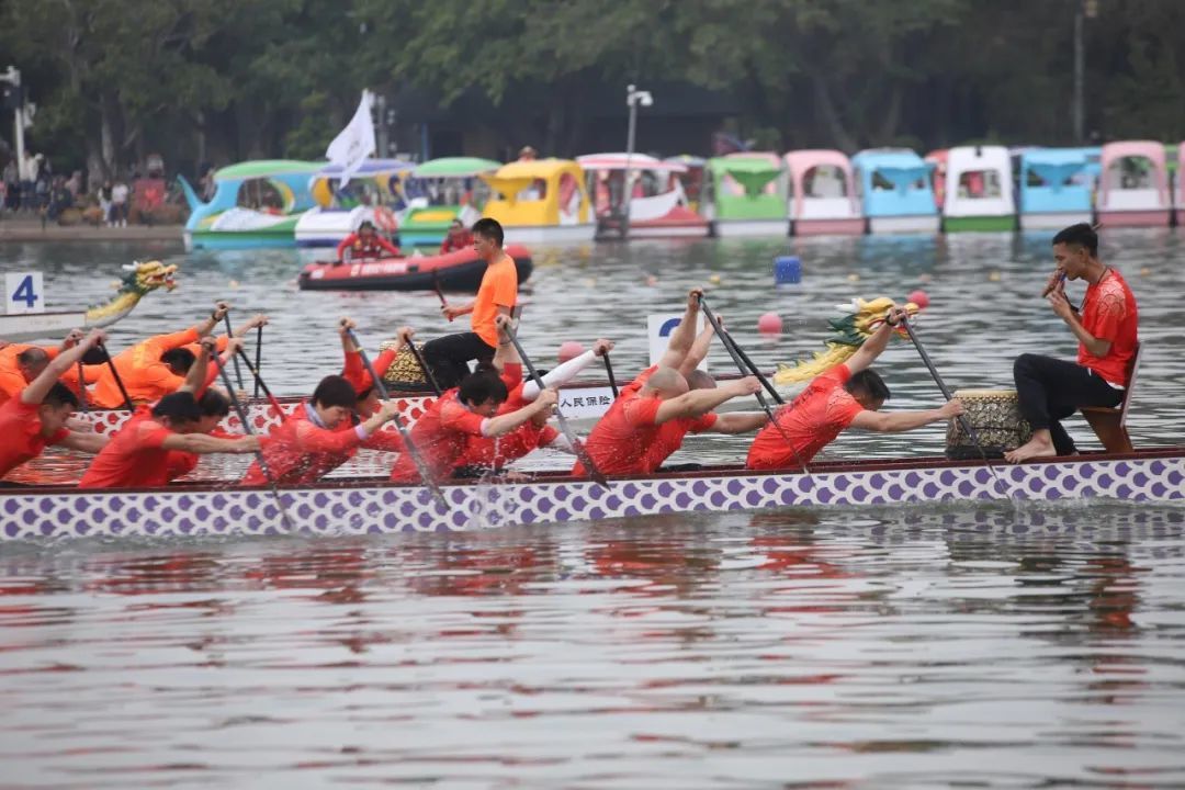 2025年麻涌镇龙舟俱乐部大联赛(第二站)在华阳湖国家湿地公园激情上演