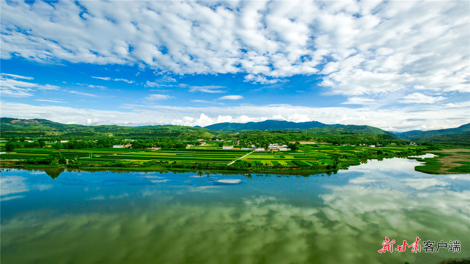 △临洮湿地美景 黄卫 摄