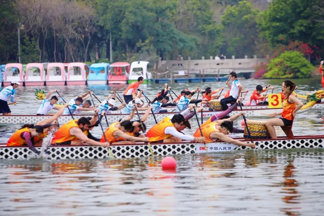 2025年麻涌镇龙舟俱乐部大联赛(第二站)在华阳湖国家湿地公园激情上演