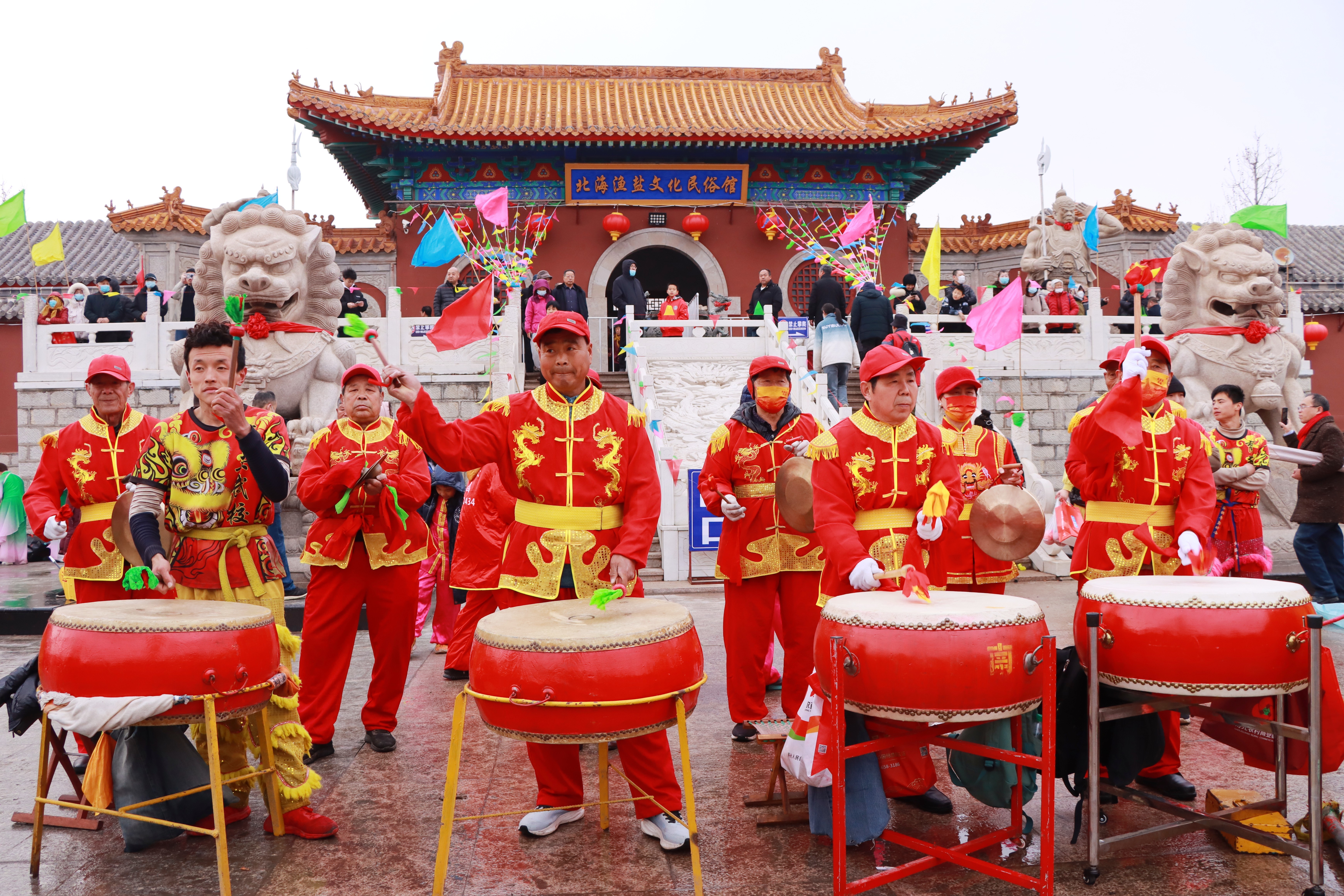 省级非遗“盐神祭祀习俗”成亮点 第十七届渔盐文化节暨二月二龙抬头节开幕