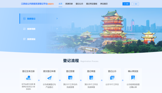 江西省公共数据资源登记平台上线运行 实现登记信息互联互通