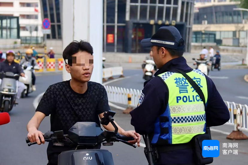 整治现场。交警供图