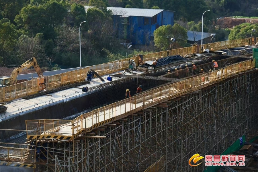 南昌金山大道立交计划11月底全部建成并具备通车条件