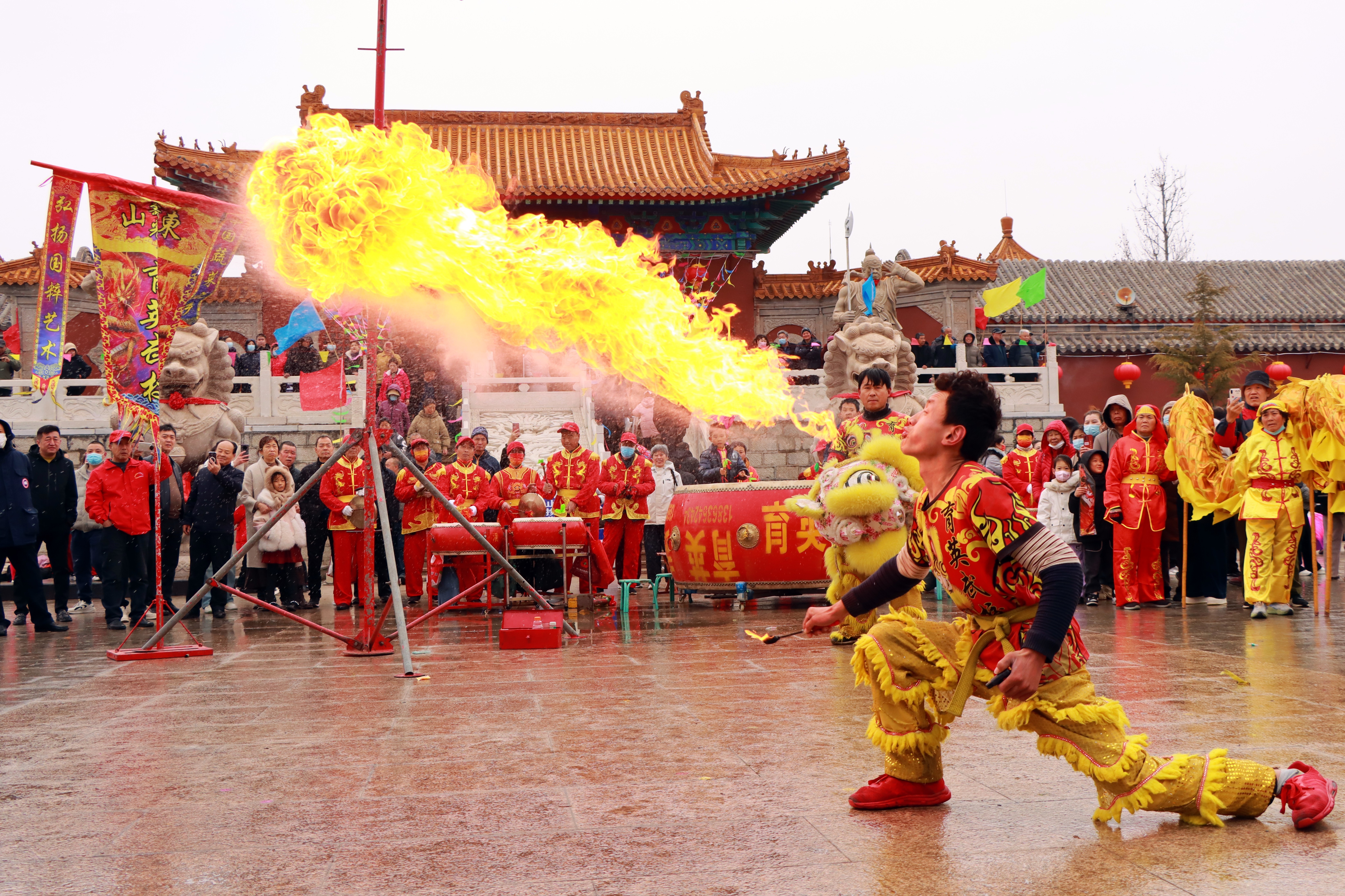 省级非遗“盐神祭祀习俗”成亮点 第十七届渔盐文化节暨二月二龙抬头节开幕