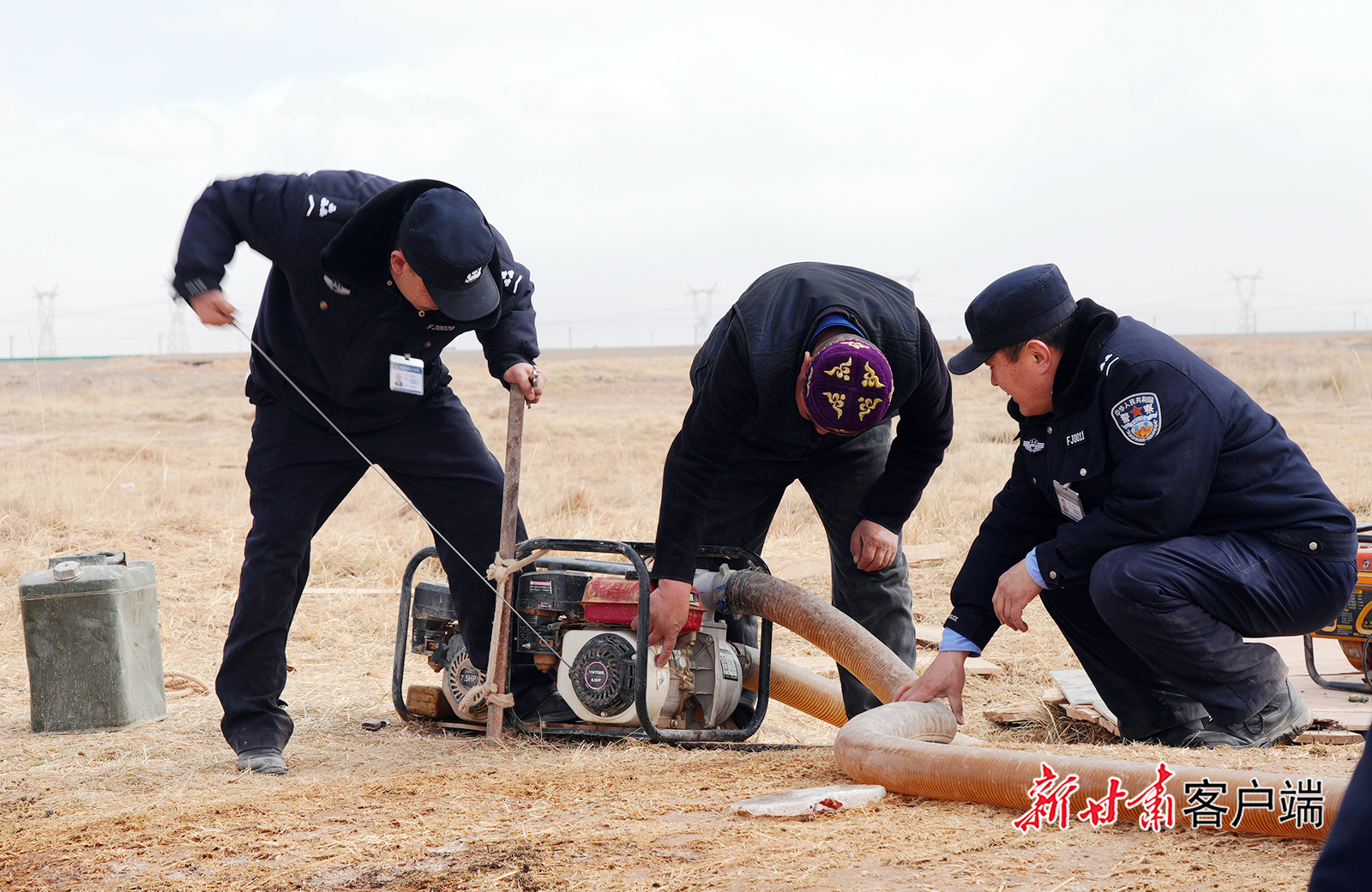 阿克塞警民携手保“三春”