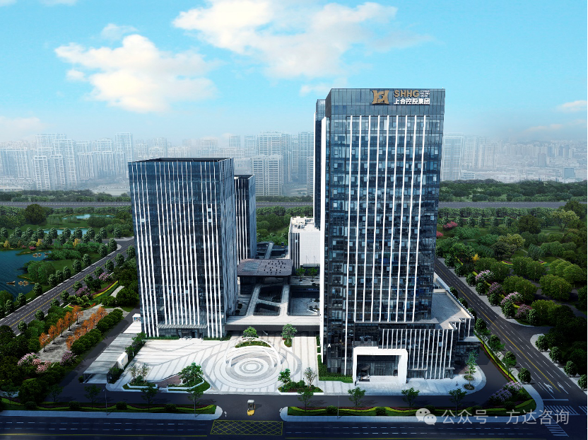 图4.如意湖总部基地A座(上合控股大厦)