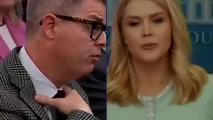 白宫发言人和美联社记者就关税问题起争执，恼羞成怒后来了一句：后悔让你提问了