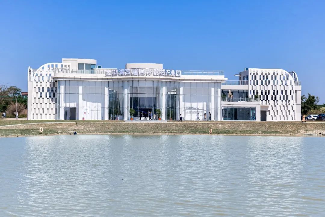图:大同湖高端医疗器械产业园是乐平镇重点打造的发展平台