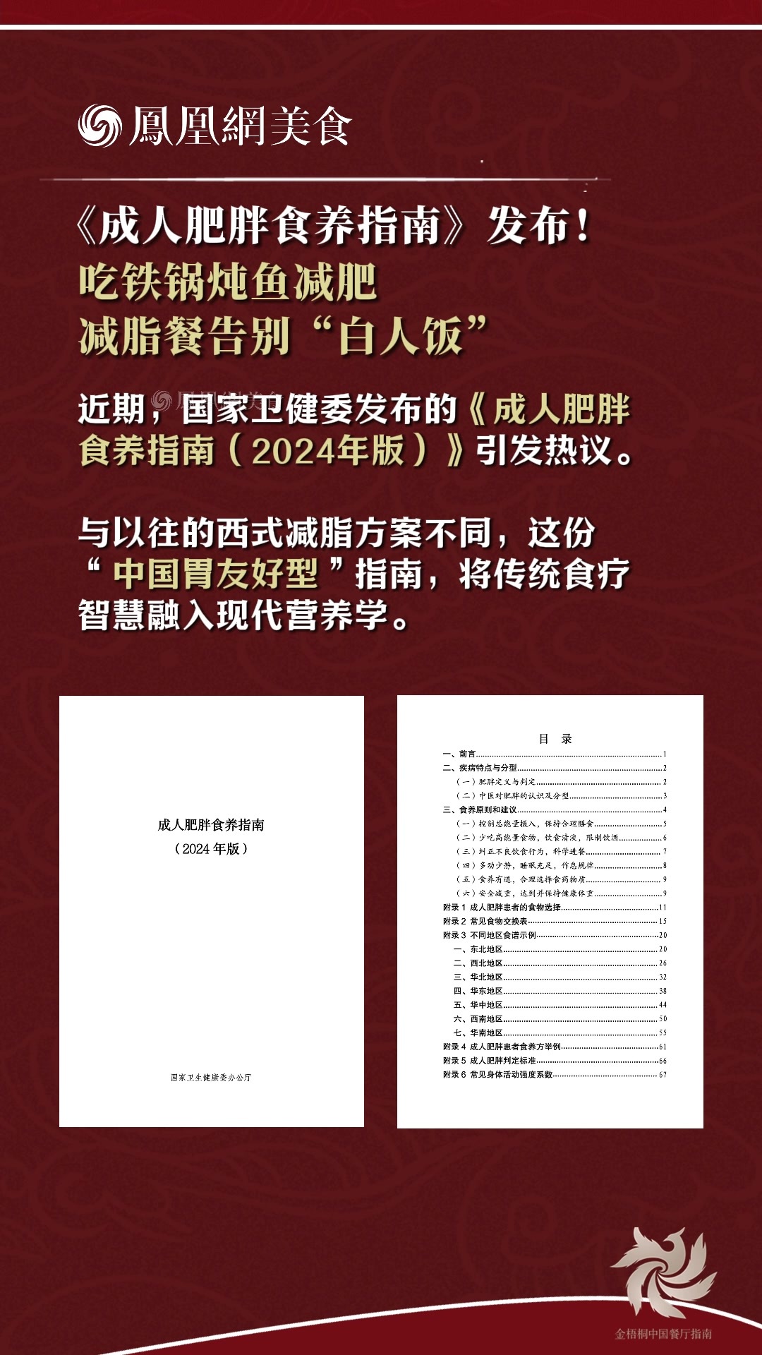 《成人肥胖食养指南》发布！吃铁锅炖鱼减肥，减脂餐告别“白人饭”