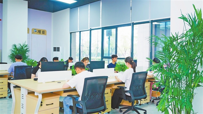 南昌高新区人才驿站内环境整洁(资料图)。 (南昌高新区融媒体中心供图)