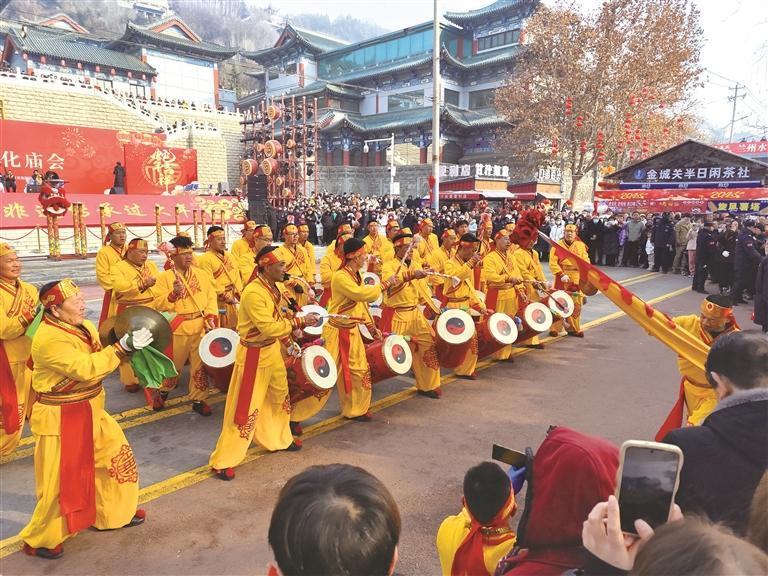 庙会活动精彩纷呈