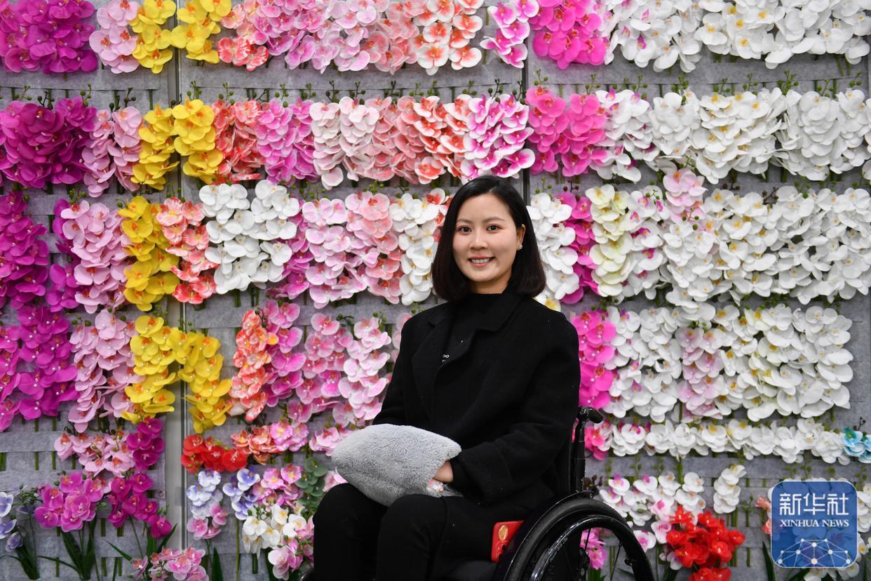 这是3月5日在湖南省邵阳市城步苗族自治县拍摄的杨淑亭。