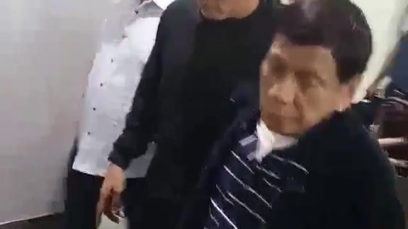 杜特尔特被捕画面曝光