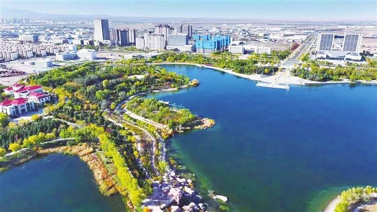 生机勃勃的金昌经济技术开发区（资料图）