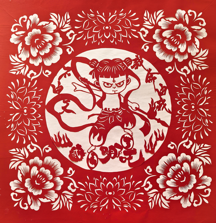 非遗与国漫共舞 菏泽牡丹助力哪吒IP点燃文化出海新引擎