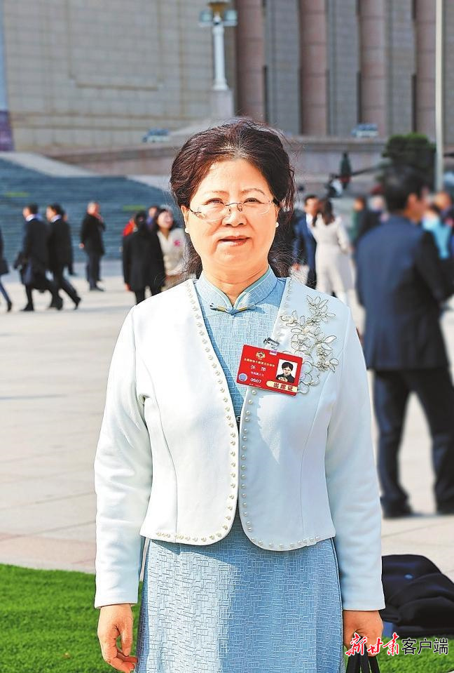张萍　新甘肃&middot;甘肃日报记者　田蹊　摄