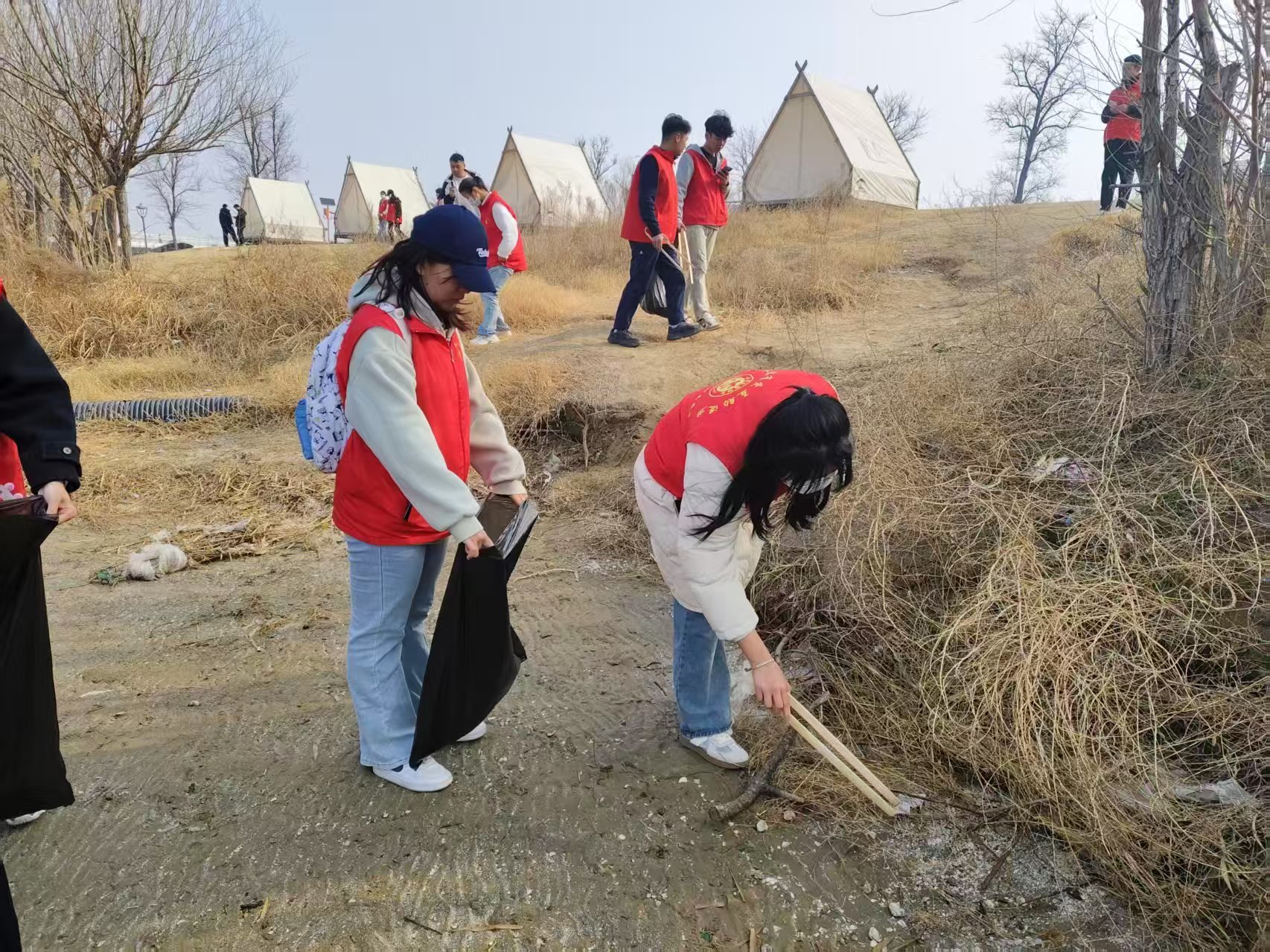 彰显青春风采 凝聚志愿力量 共建美丽滨海——潍坊滨海区开展环保志愿活动