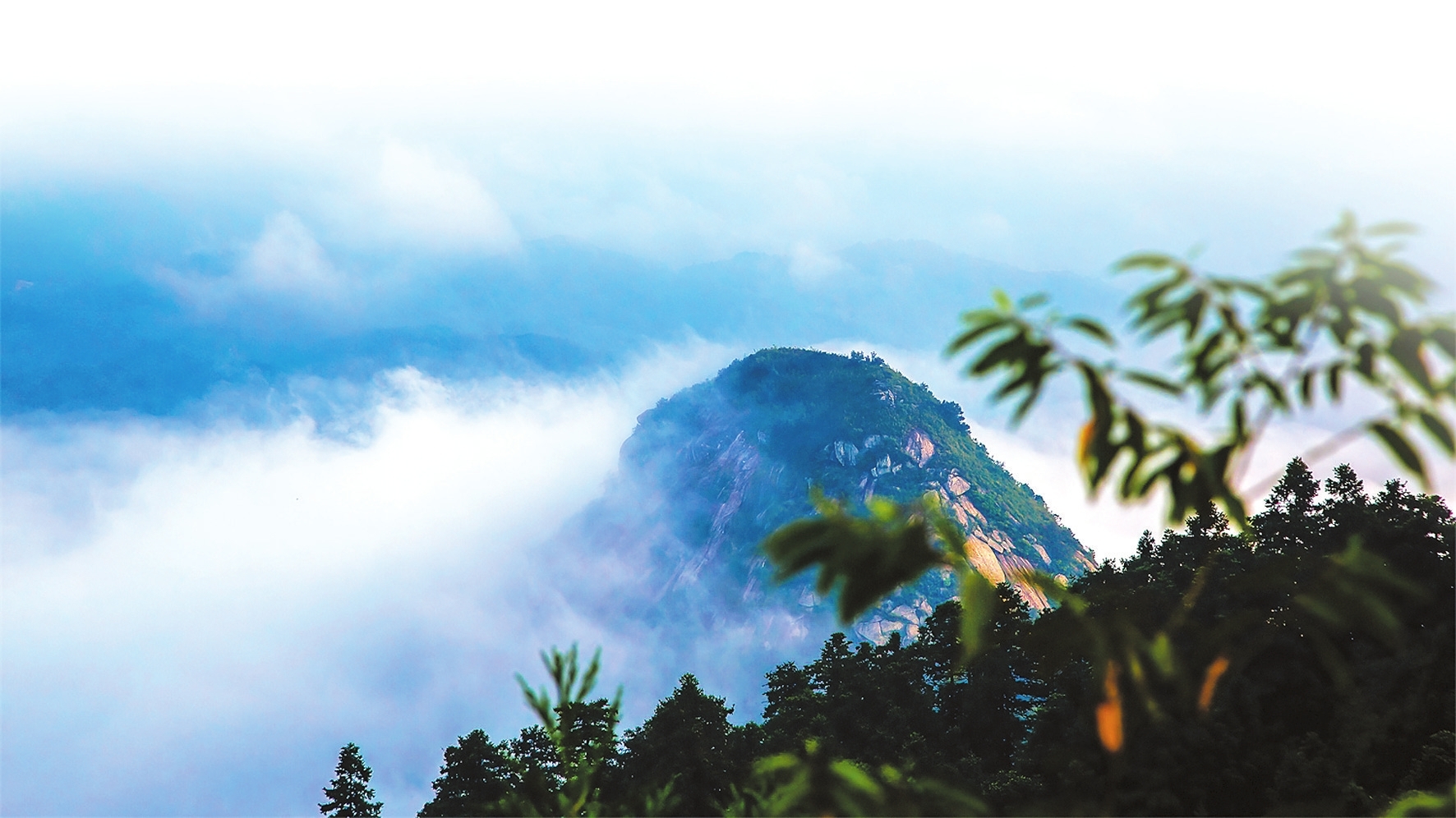 诗意大云山。吴大棉摄