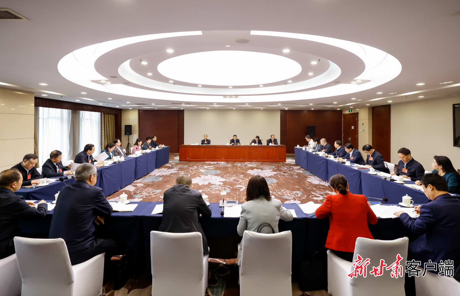 甘肃团审议全国人大常委会工作报告　书记省长说了啥