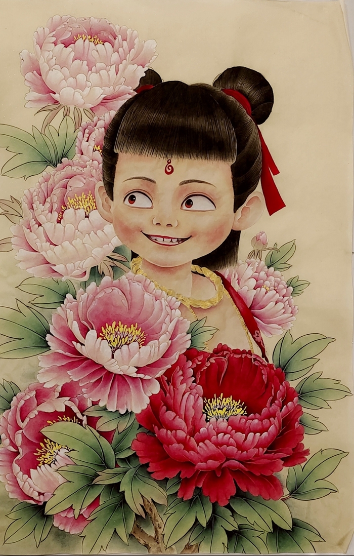 非遗与国漫共舞 菏泽牡丹助力哪吒IP点燃文化出海新引擎