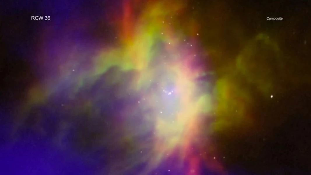 宇宙美图，都来欣赏下，很壮观的