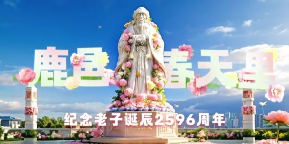 如果《道德经》有颜色，会不会是鹿邑的春！