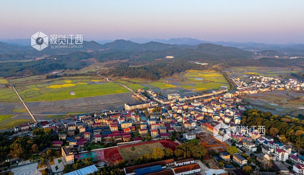 2025年3月19日在江西省吉安市峡江县砚溪镇拍摄。