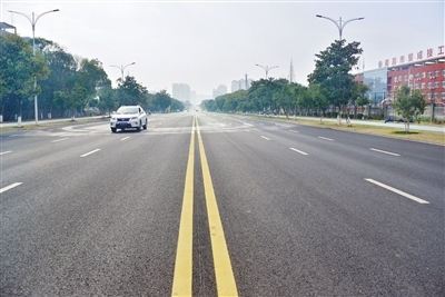改造后的璜溪大道